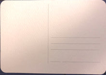 Load image into Gallery viewer, Artist Postcard -Blue Orange Petals